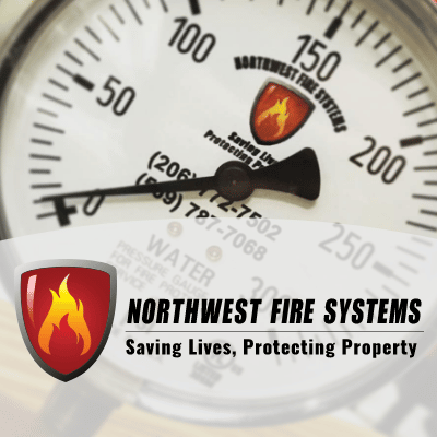 Northwest Fire Systems Branded Water Pressure Guage 1